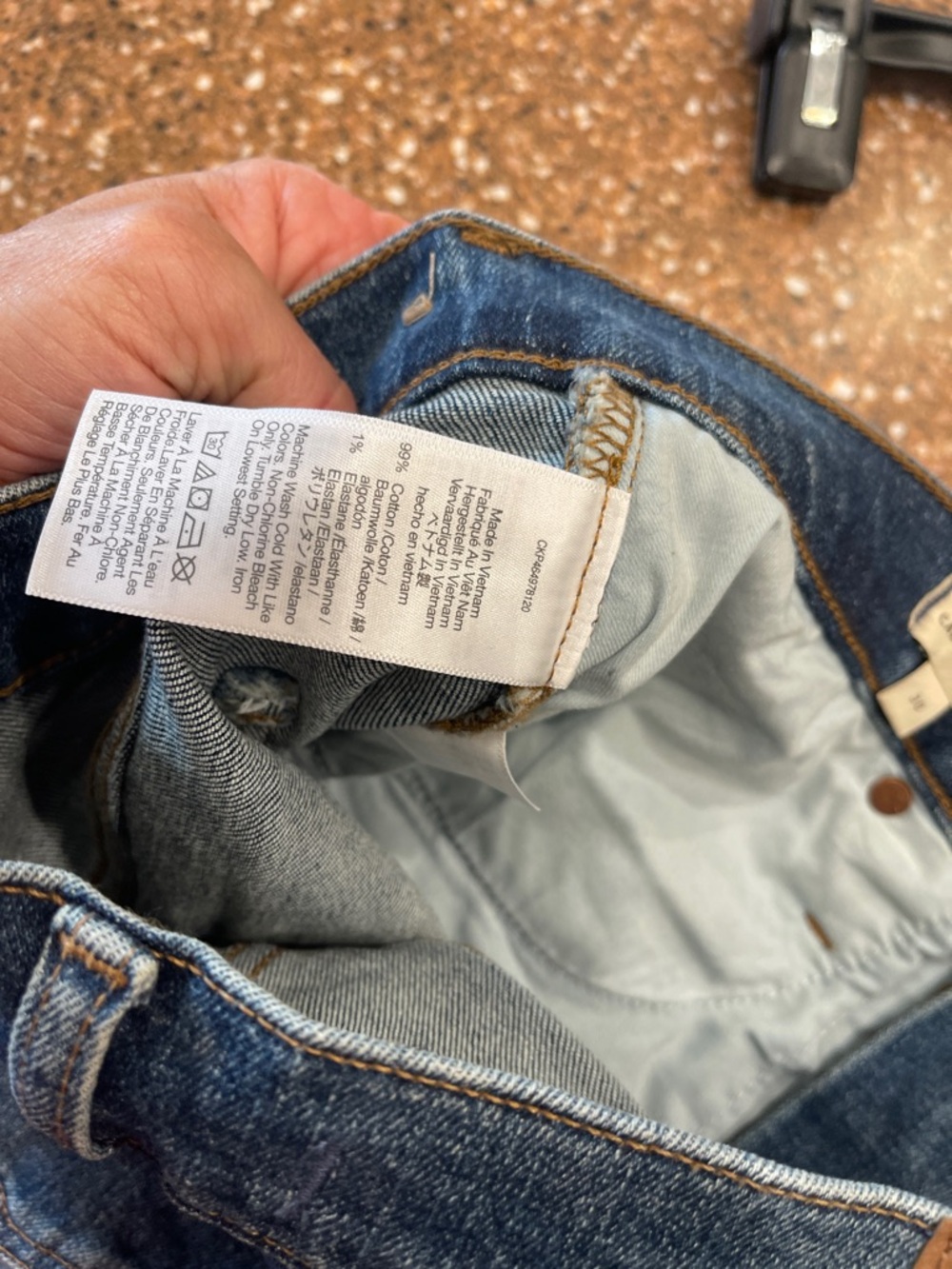 Madewell Cali Demi Boot Jeans size 30 - Picture 7 of 7